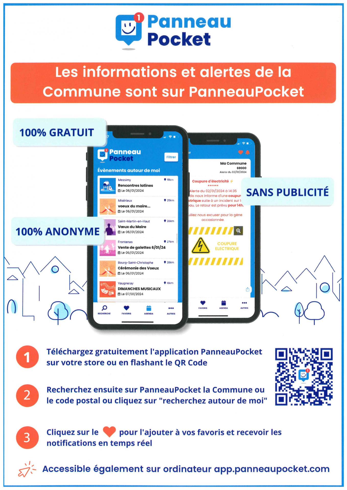 panneau pocket